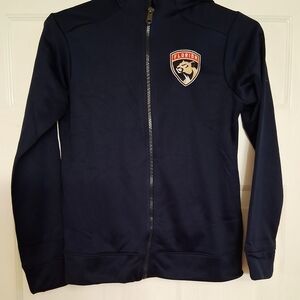 Florida Panthers Kids Navy Blue Jacket Size M 10-12